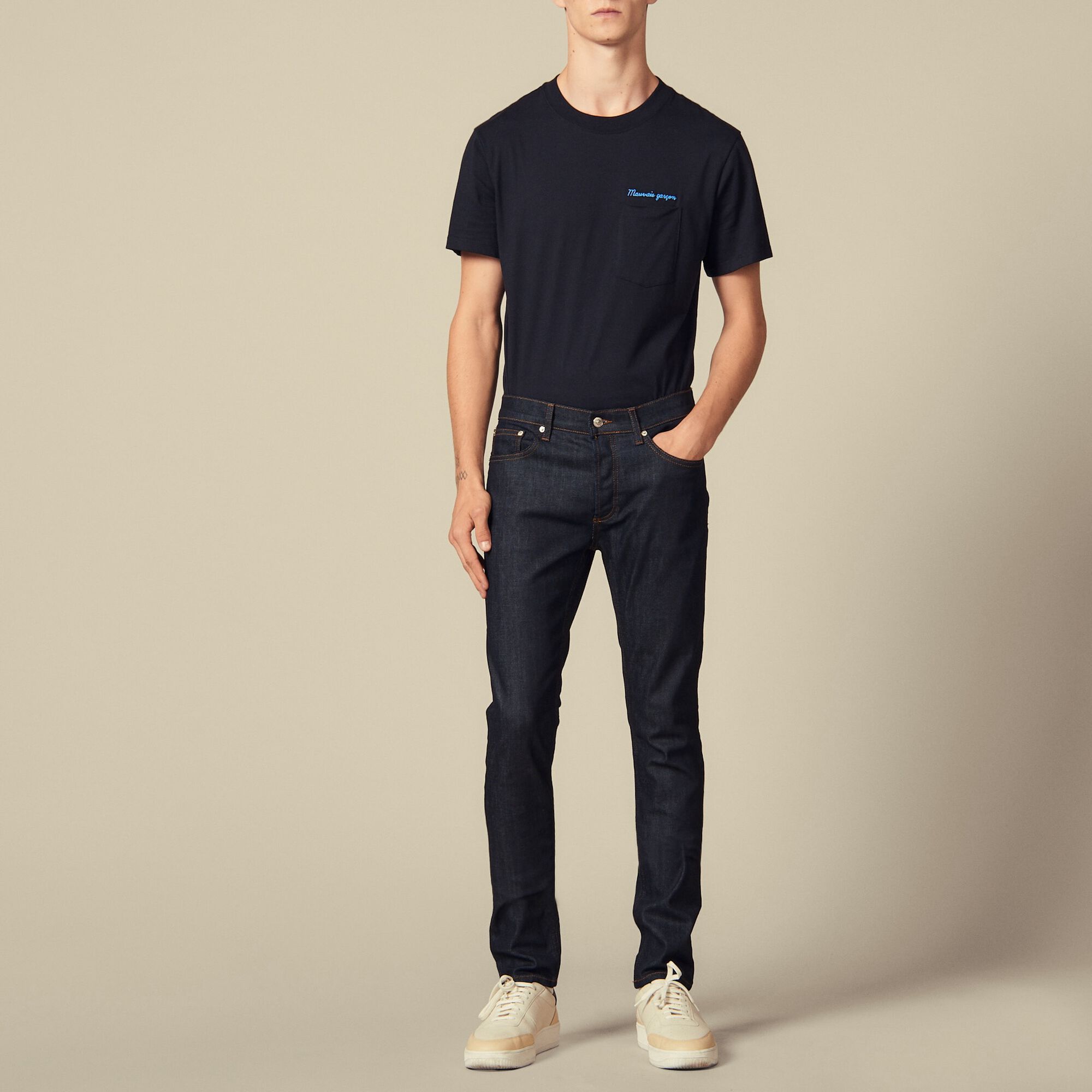 Jean brut skinny