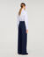 Pantalon droit asymétrique