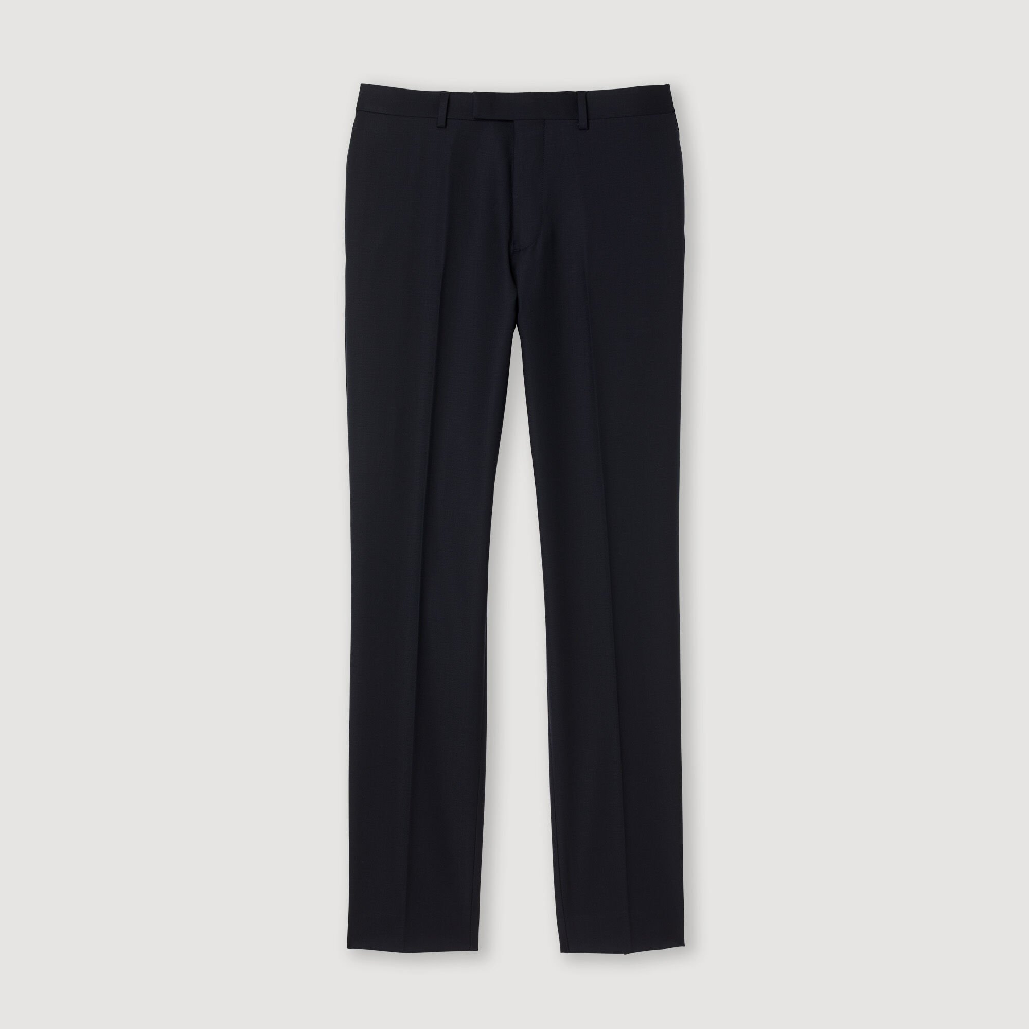 Pantalon de costume en laine stretch