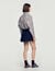 Jupe short &agrave; plis - Femme | Sandro Paris