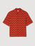 Chemise fluide imprimé corde