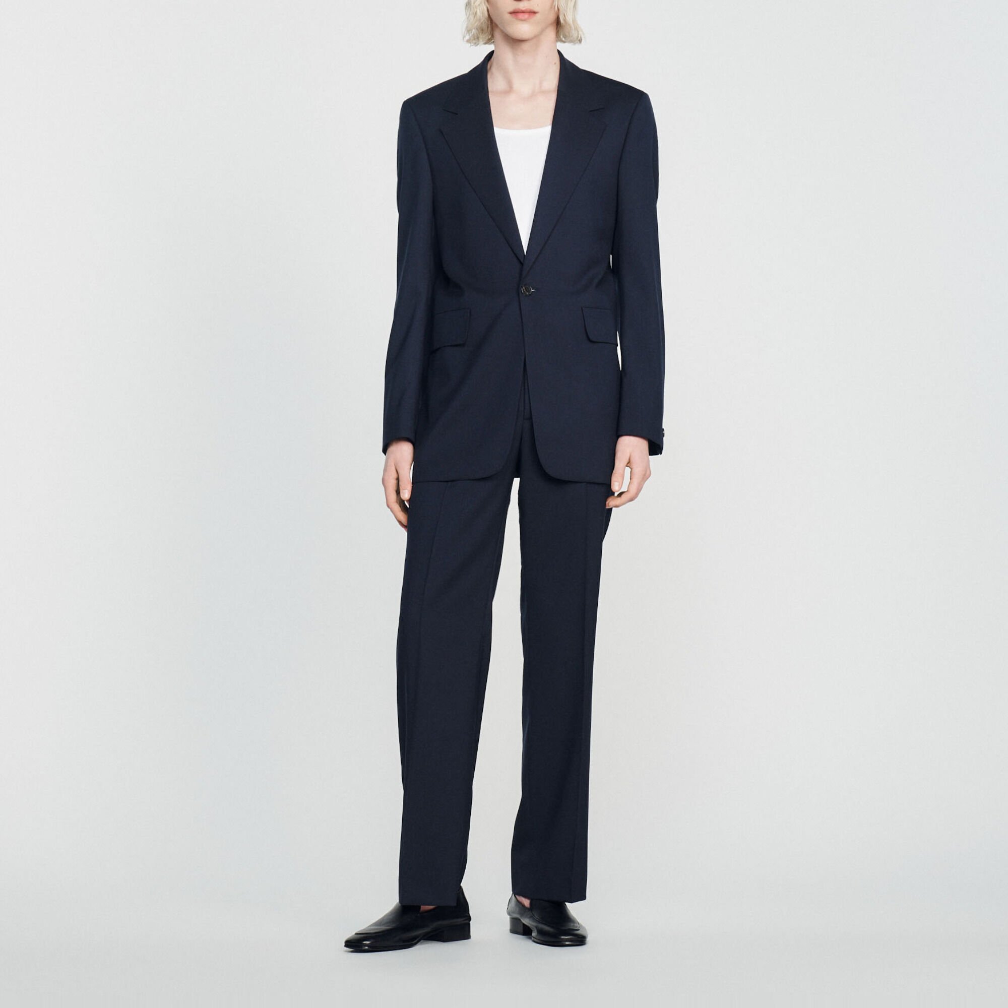 Veste de costume en laine