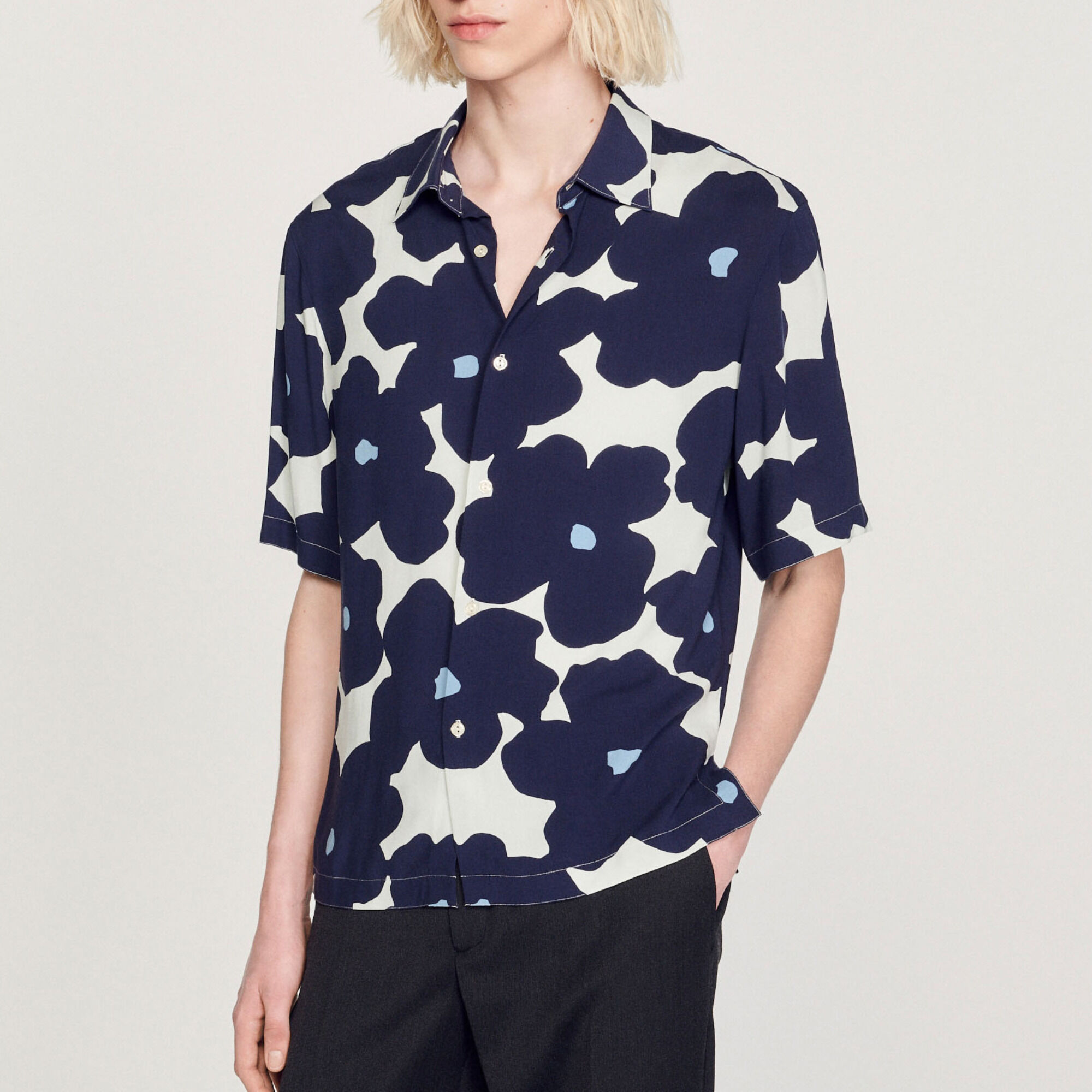 Chemise imprimé fleurs