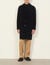 Manteau en laine double face