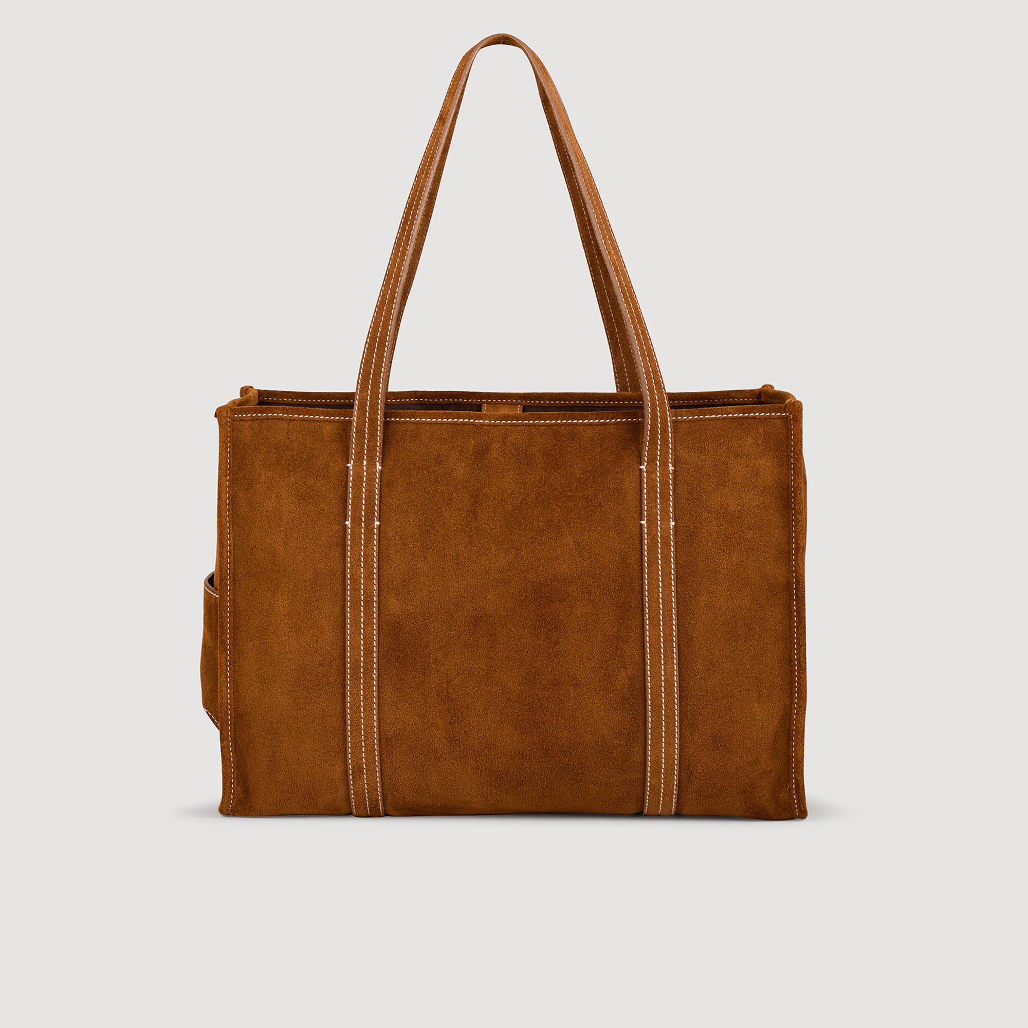 Sac cabas en suède