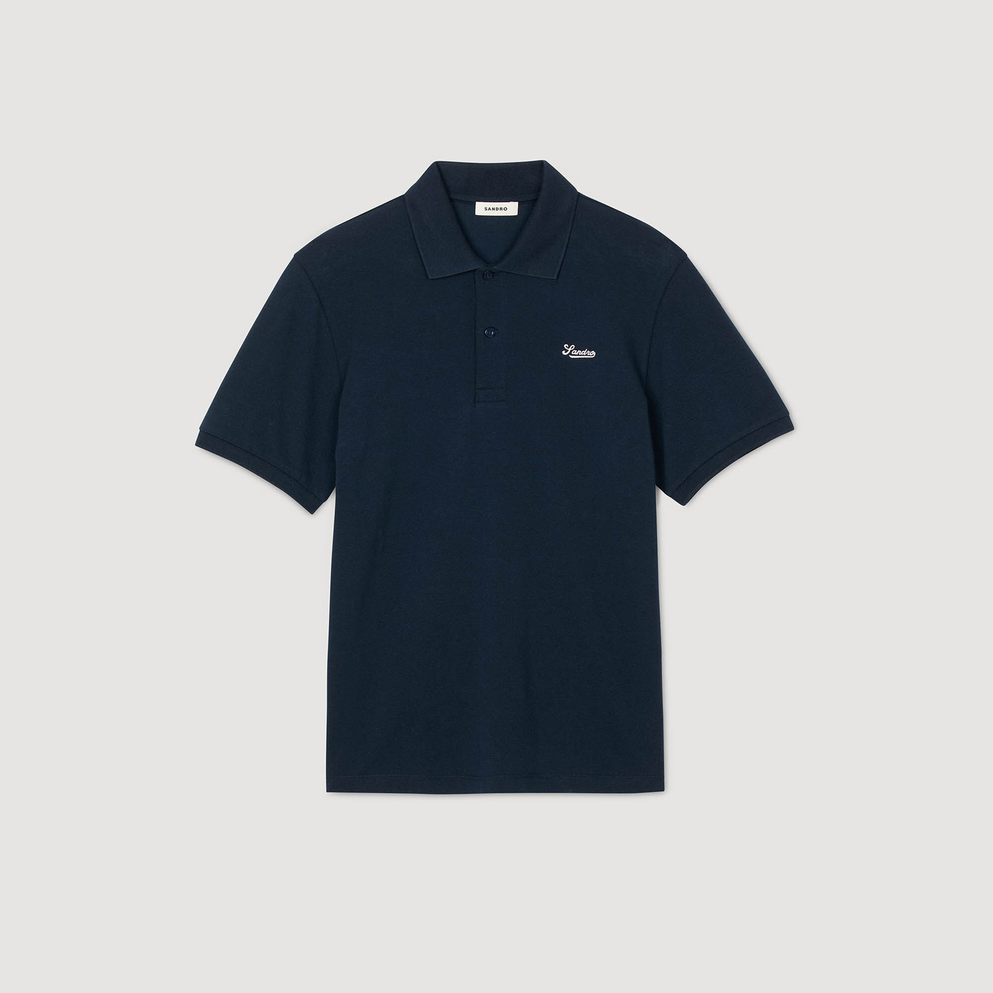 Polo en coton piqué