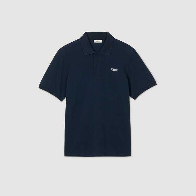 Polo en coton piqué