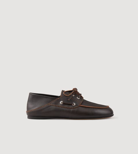 Mocassins en cuir 