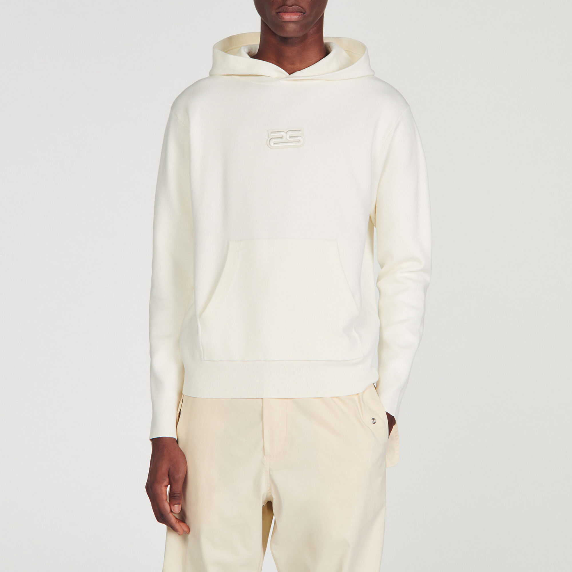 Hoodie en maille