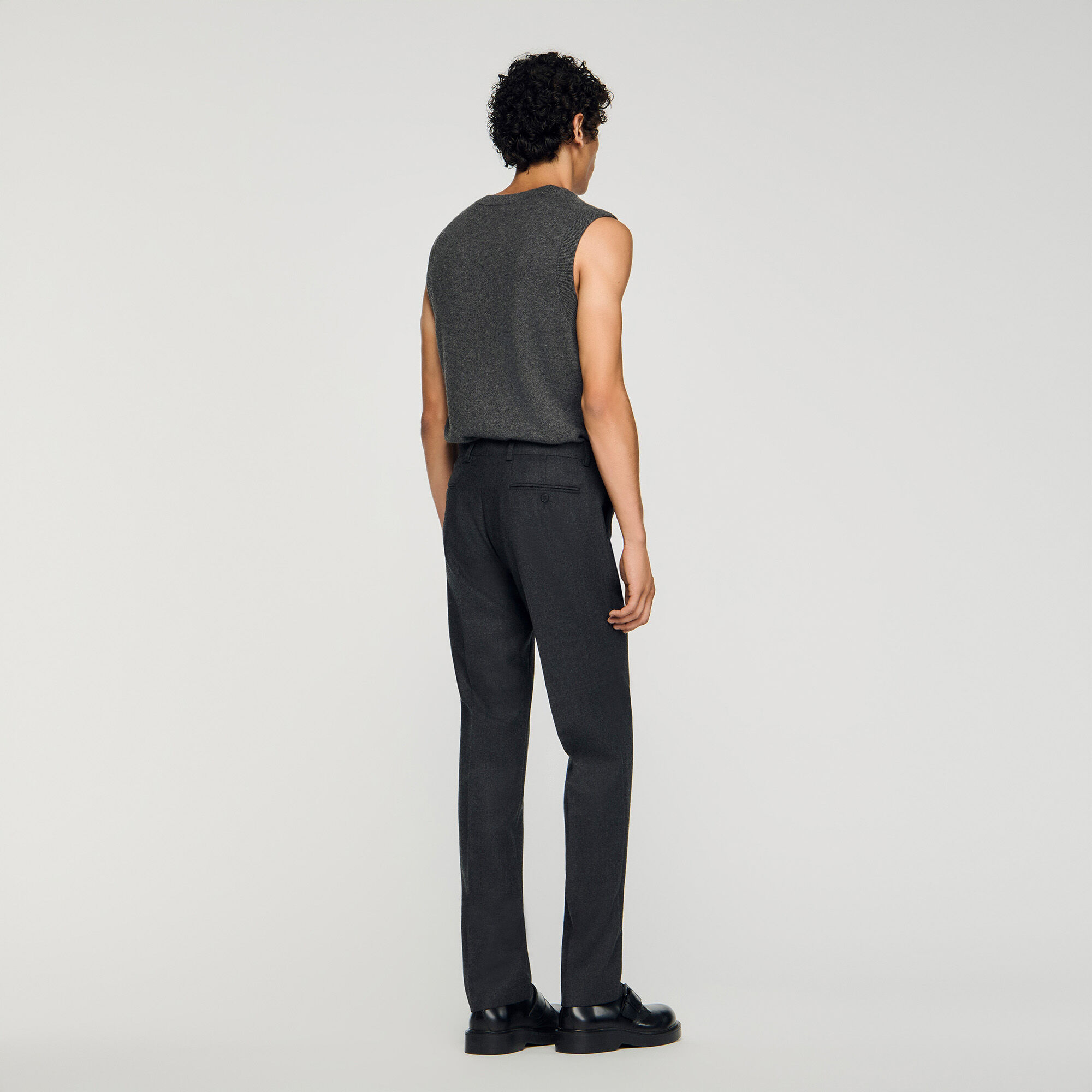 Pantalon de costume en laine