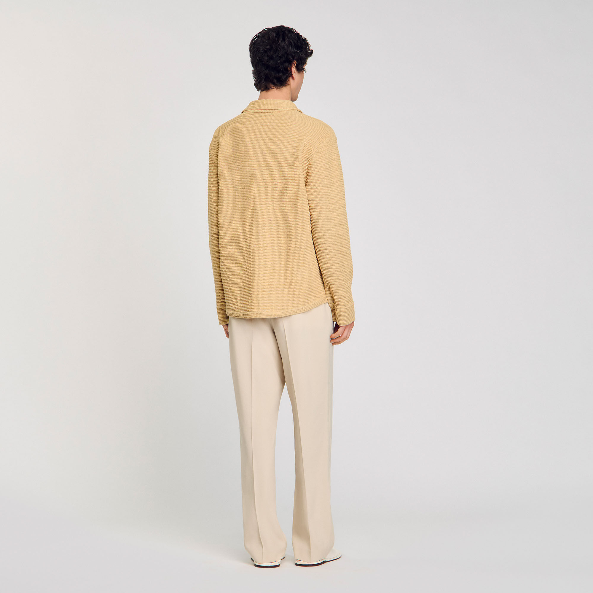 Chemise oversize en maille