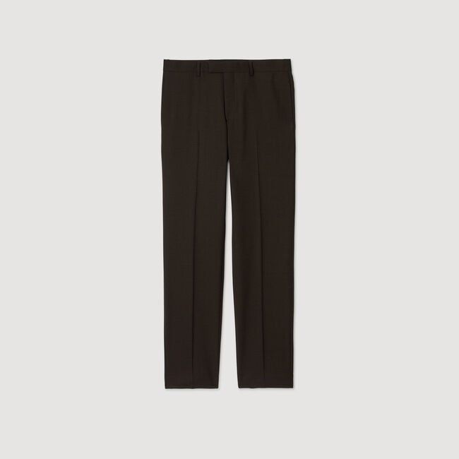 Pantalon de costume droit