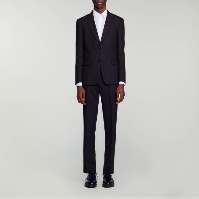 Veste de costume en laine