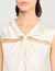 Robe longue satinée strassée