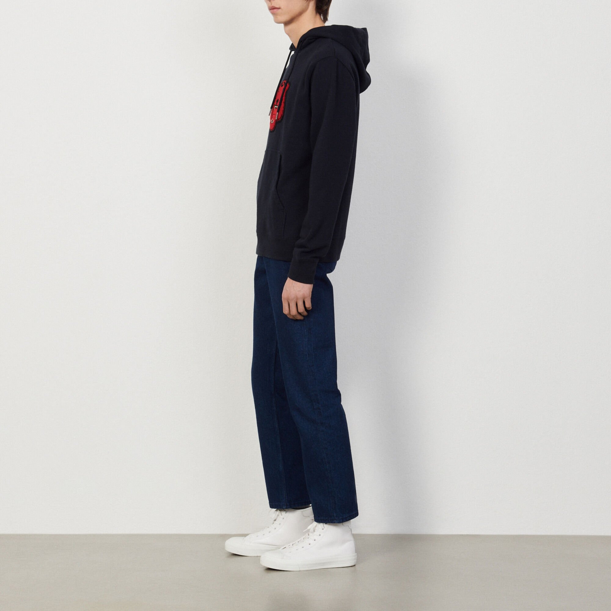 Hoodie avec patch