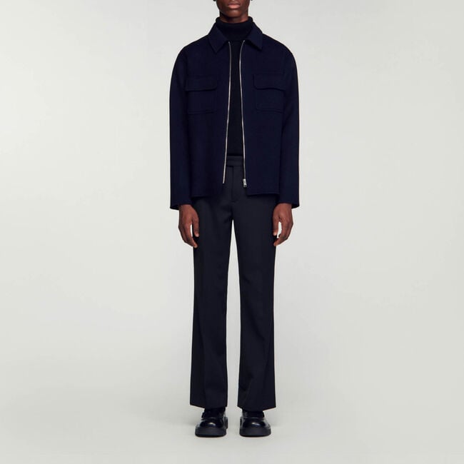 Blouson en laine