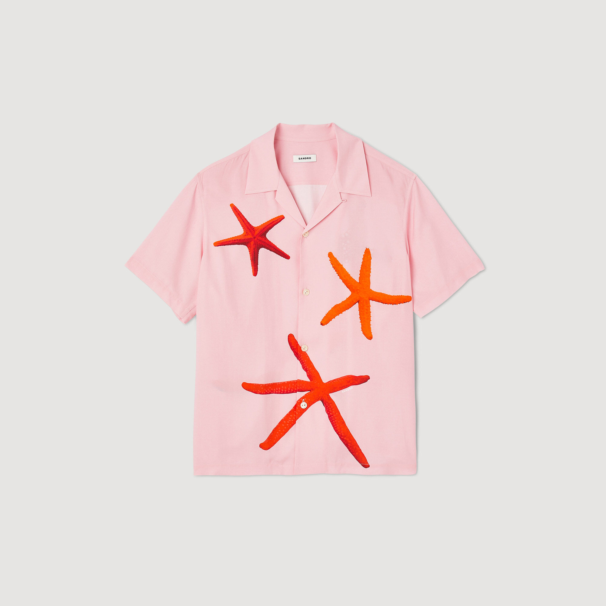 Chemise imprimé étoiles de mer