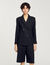 Veste de costume à boutonnage croisé 