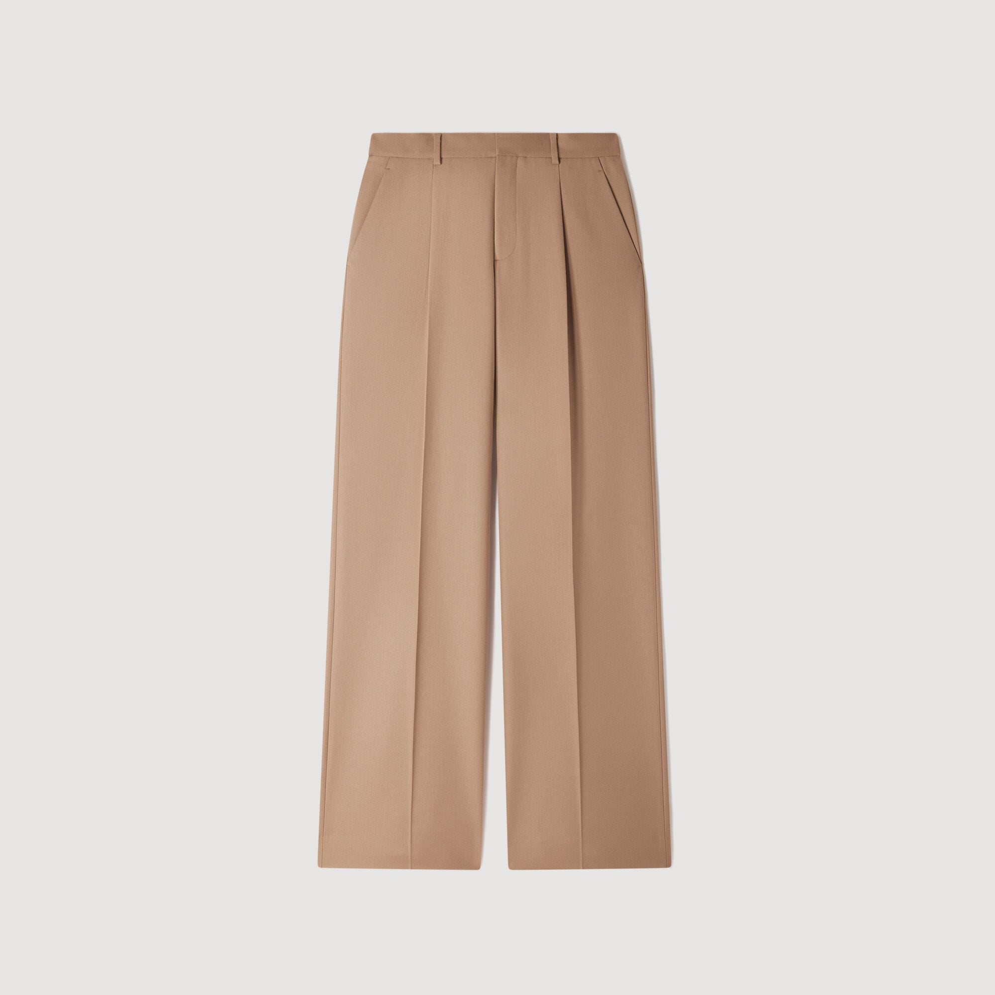 Pantalon de costume en laine - Homme | Sandro Paris