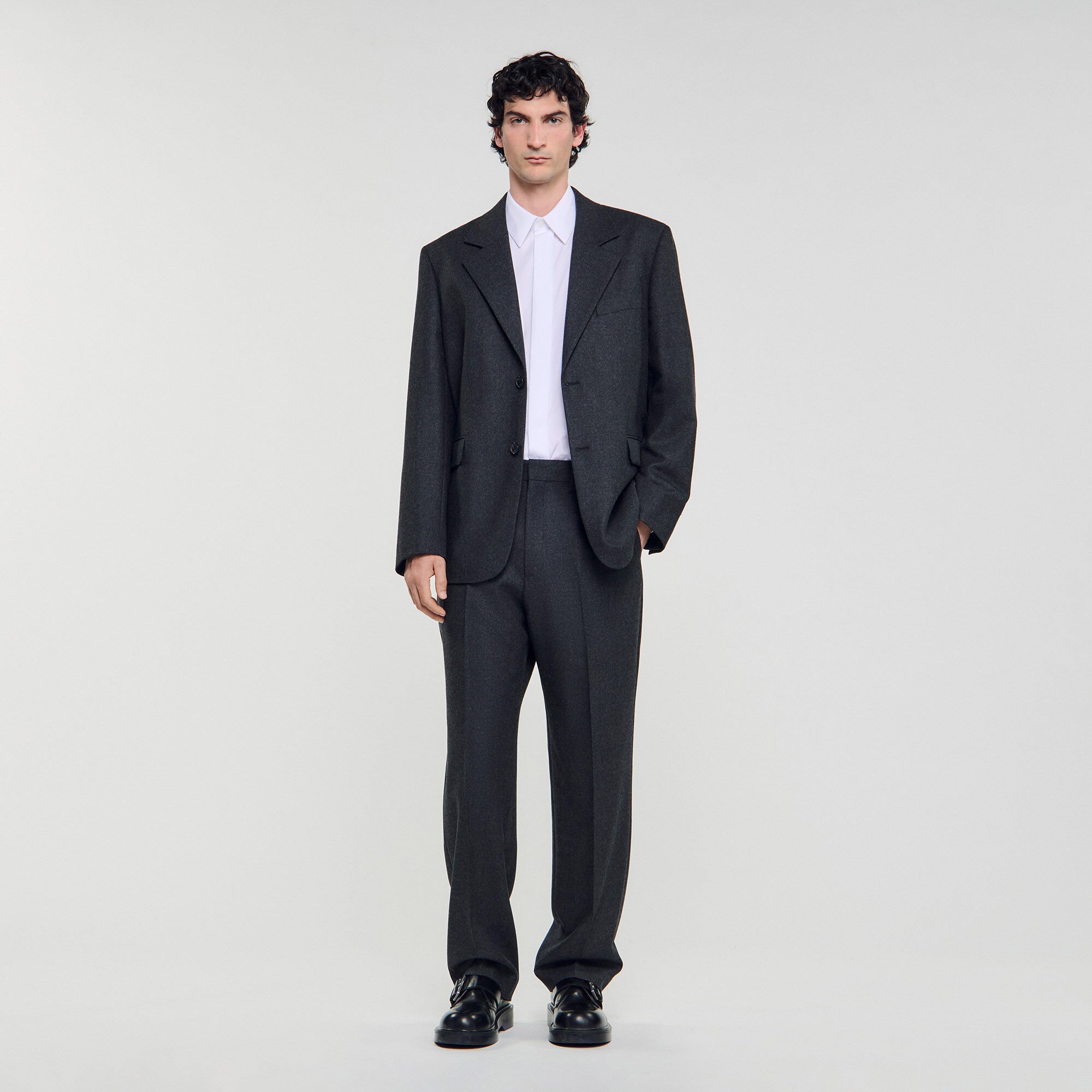 Veste de costume en laine 