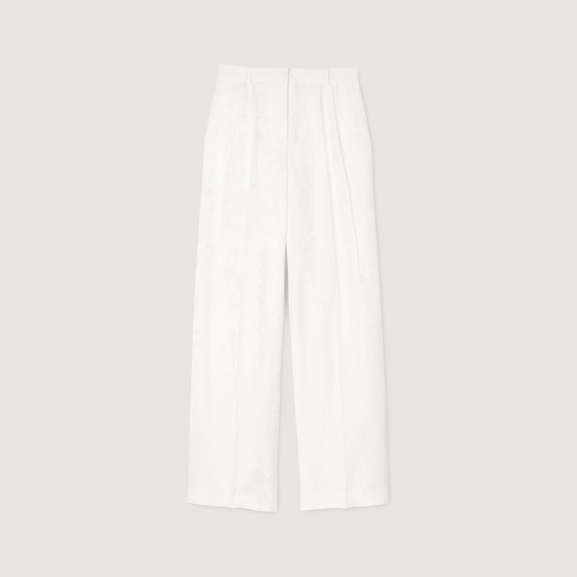 Pantalon à jacquard à noeuds