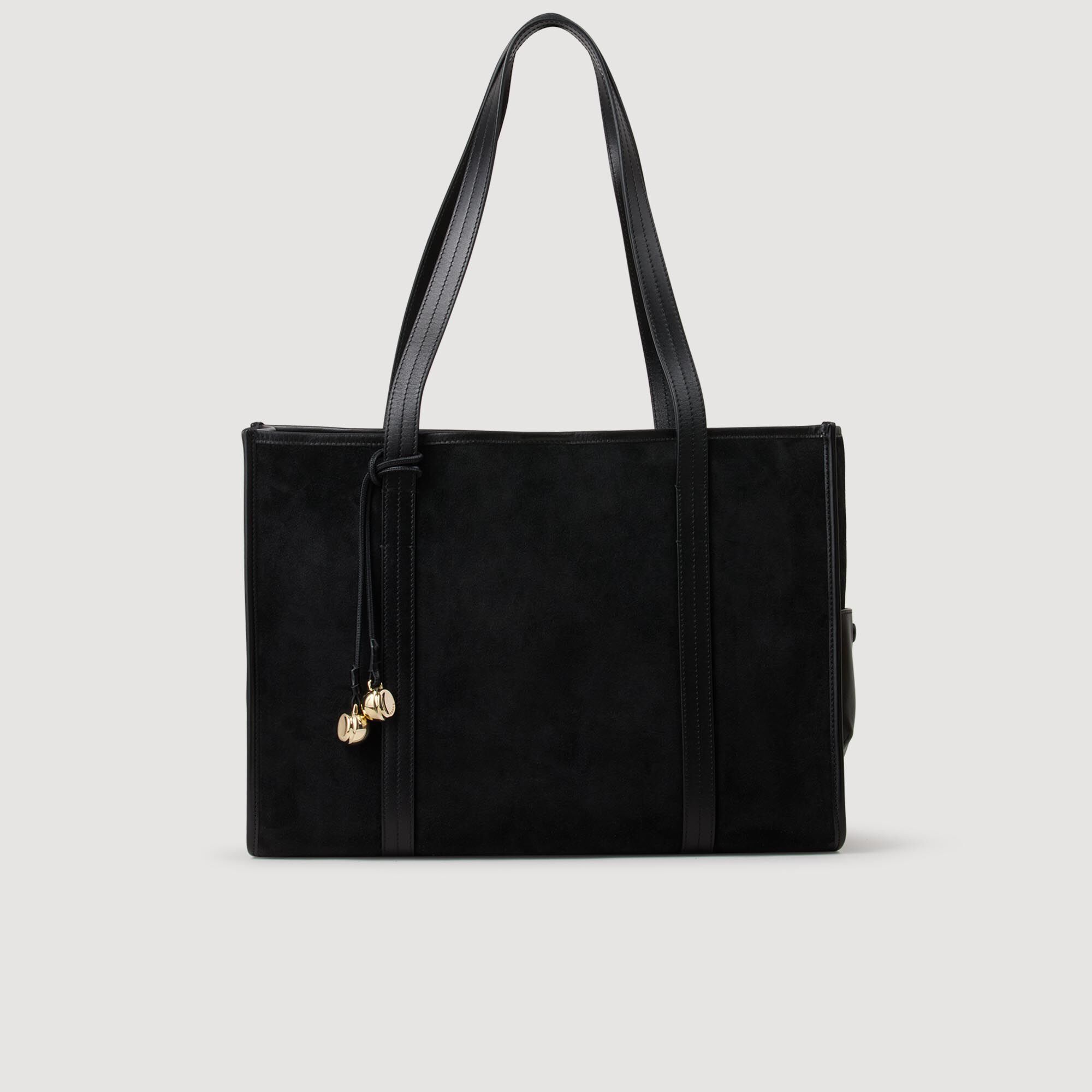 Sac cabas en suède
