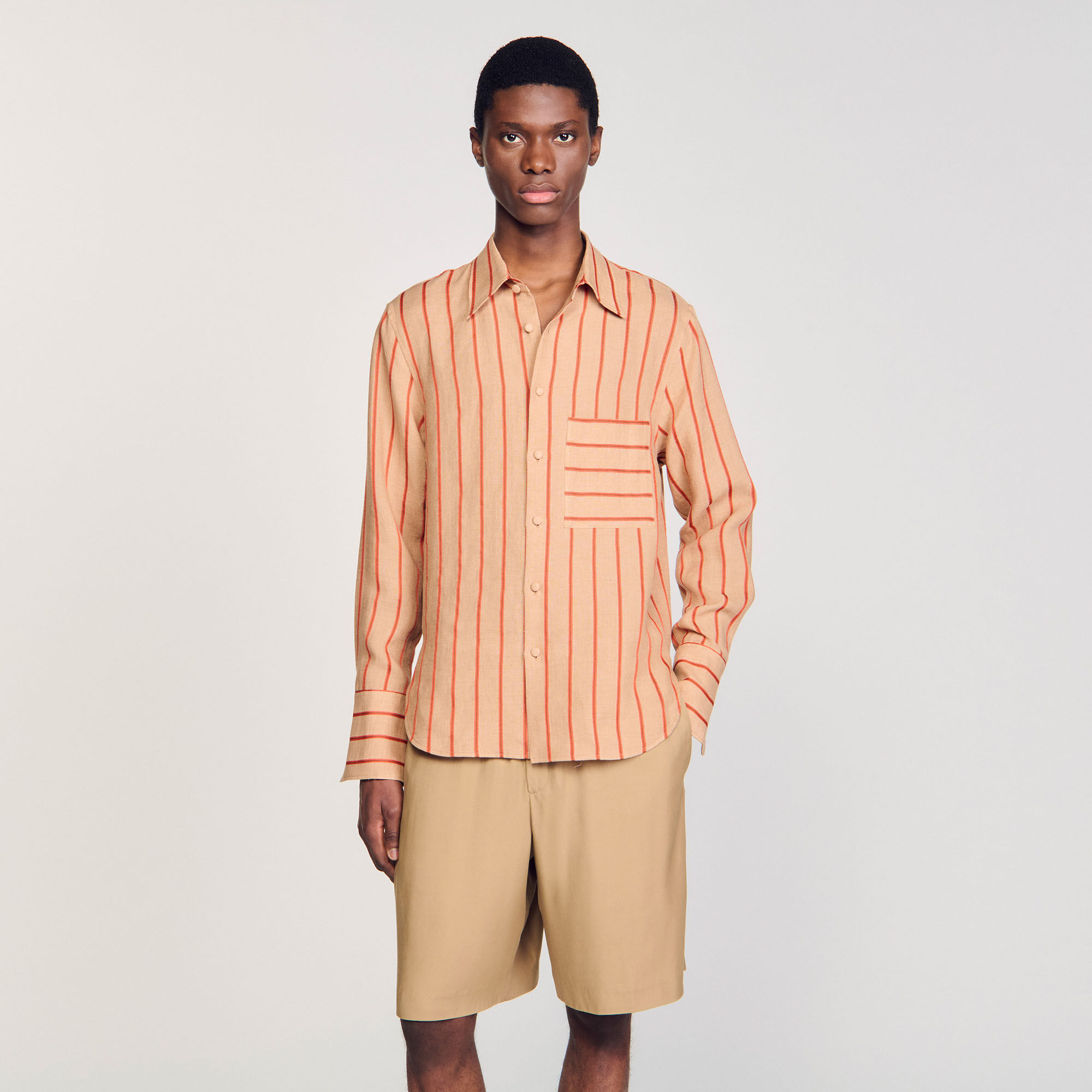Chemise à rayures