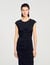 Robe longue drapée 