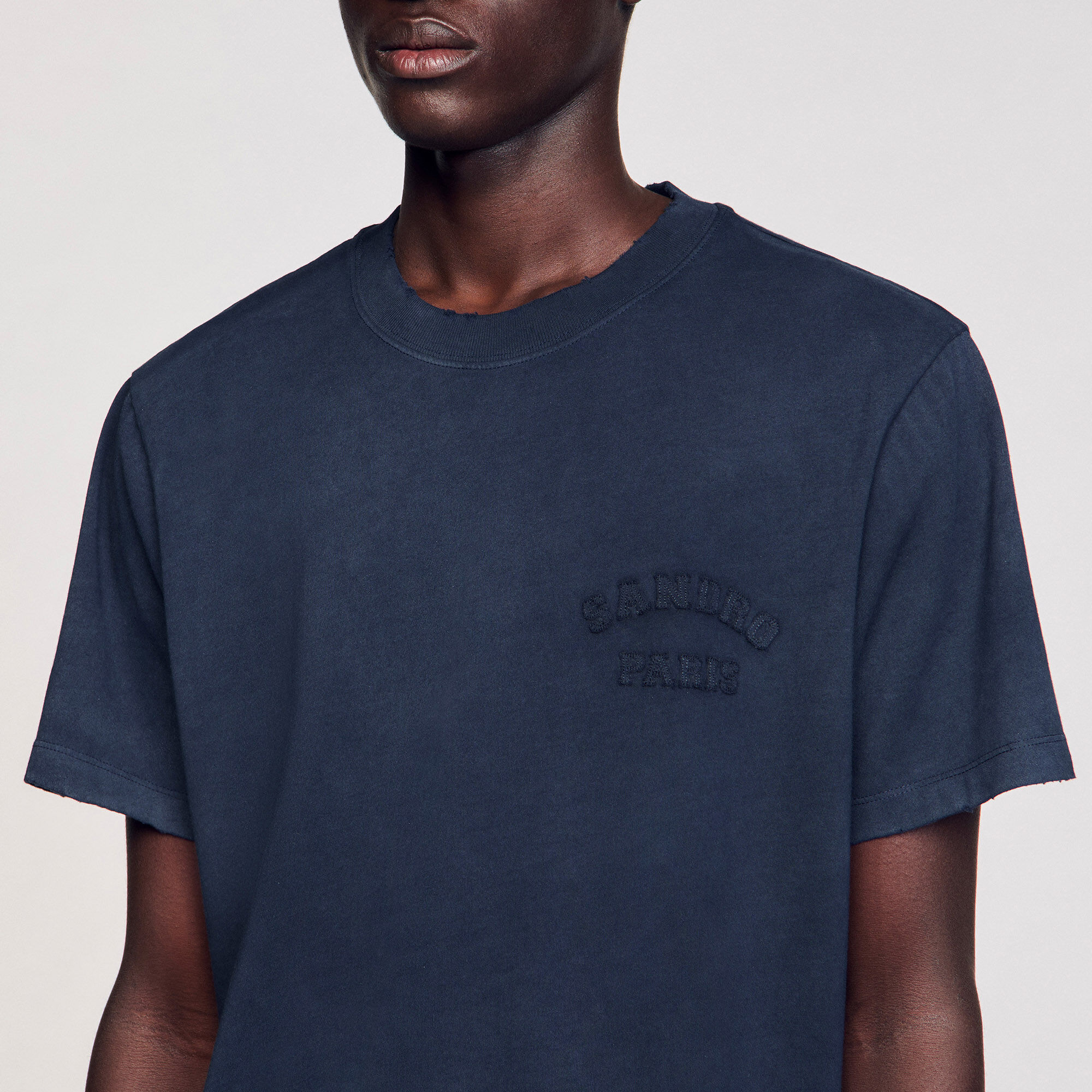 T-shirt effet usé