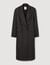 Manteau cintré double boutonnage