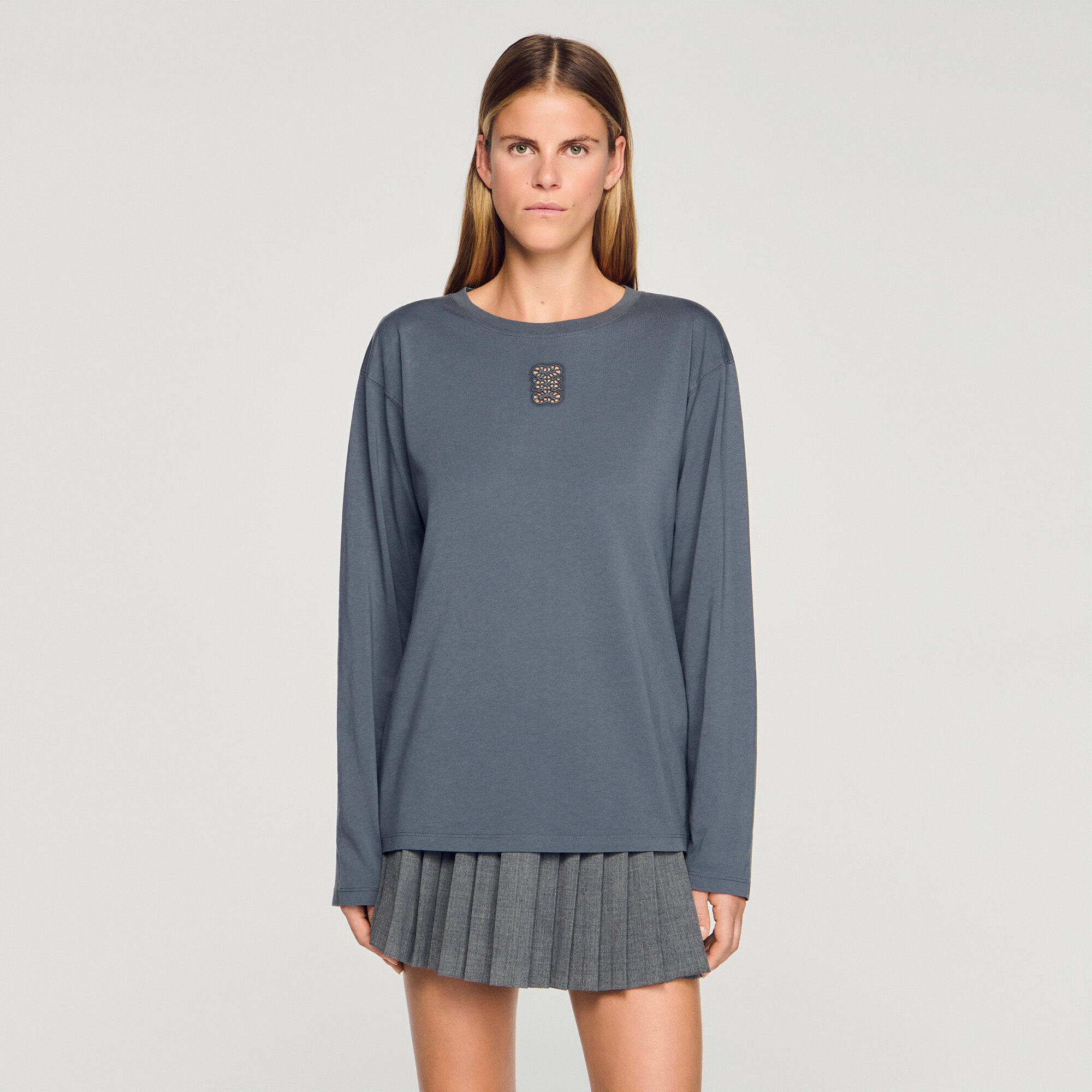 T-shirt à broderie