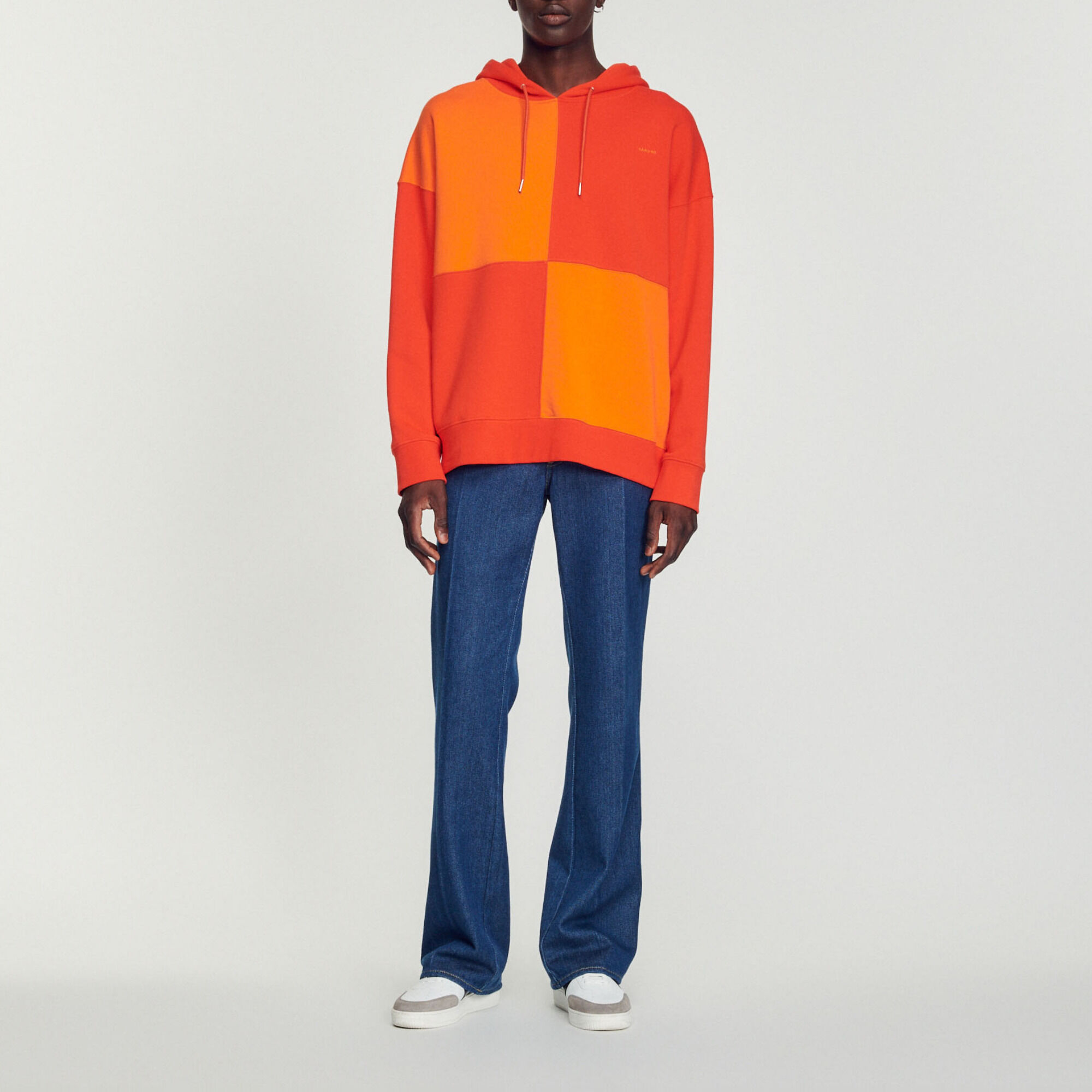 Hoodie oversize molletonné
