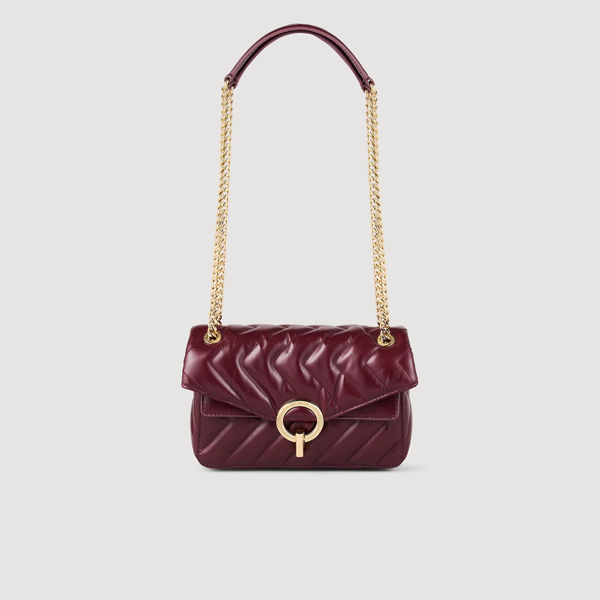 Petit sac Yza en cuir lisse