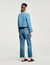 Blouson en denim strassé