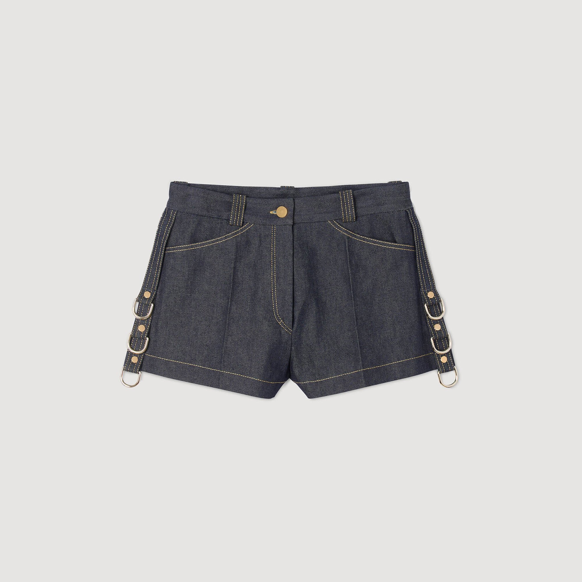 Short en denim 