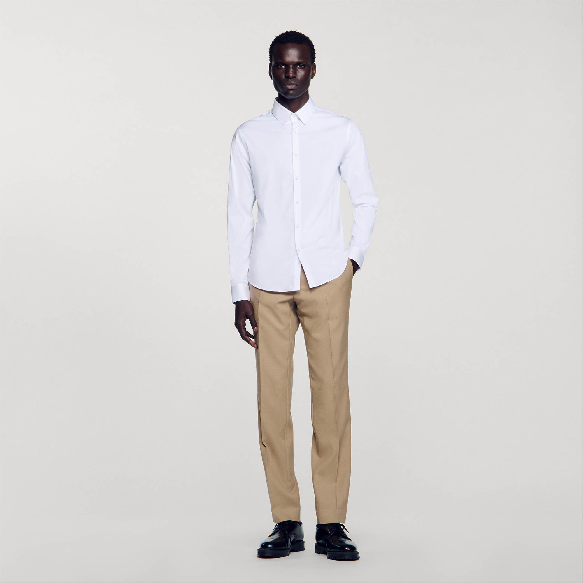 Chemises blanches pour homme Sandro Paris
