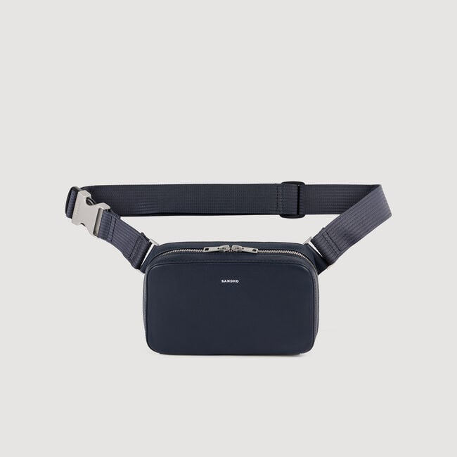 Petit sac en cuir grain&eacute;
