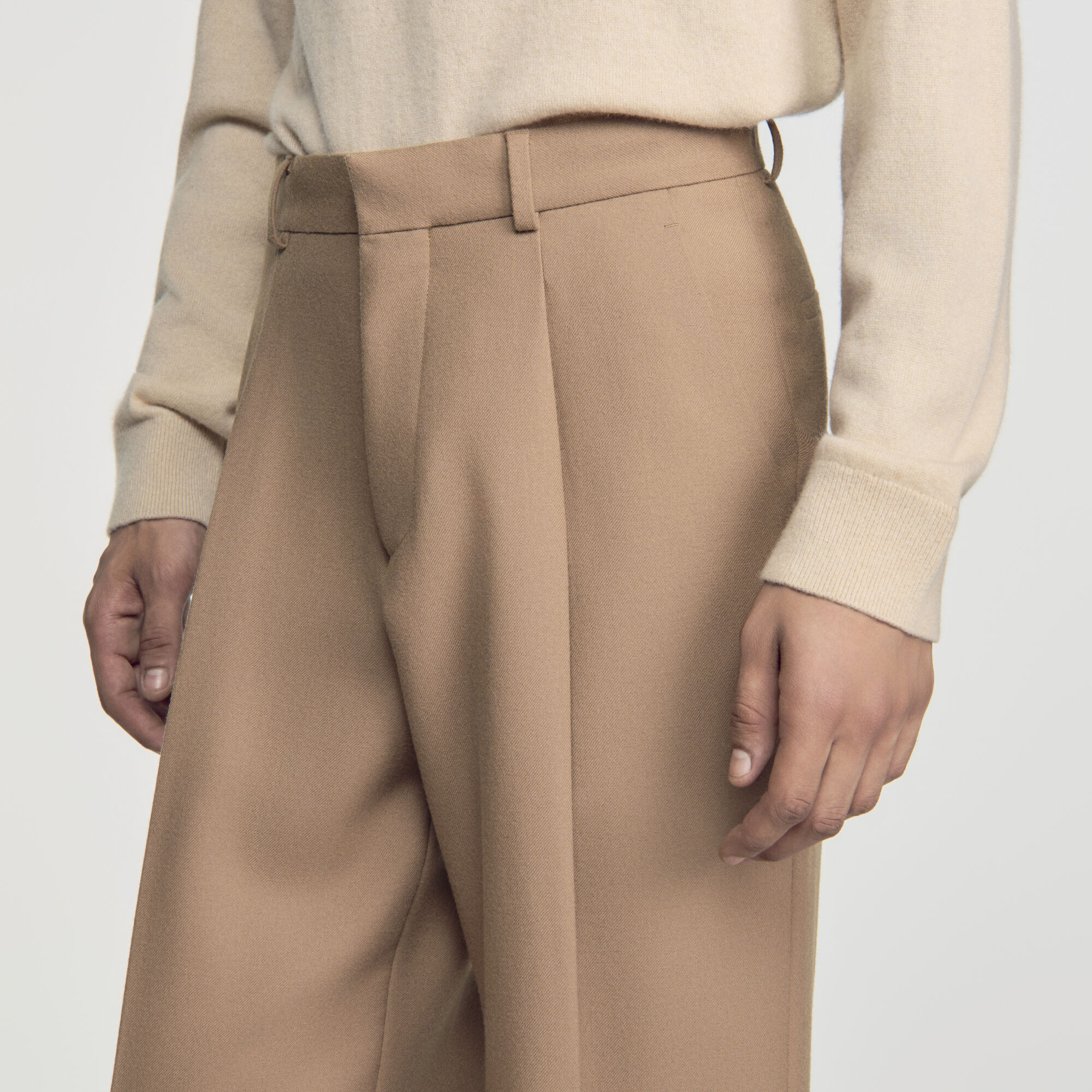 Pantalon de costume en laine