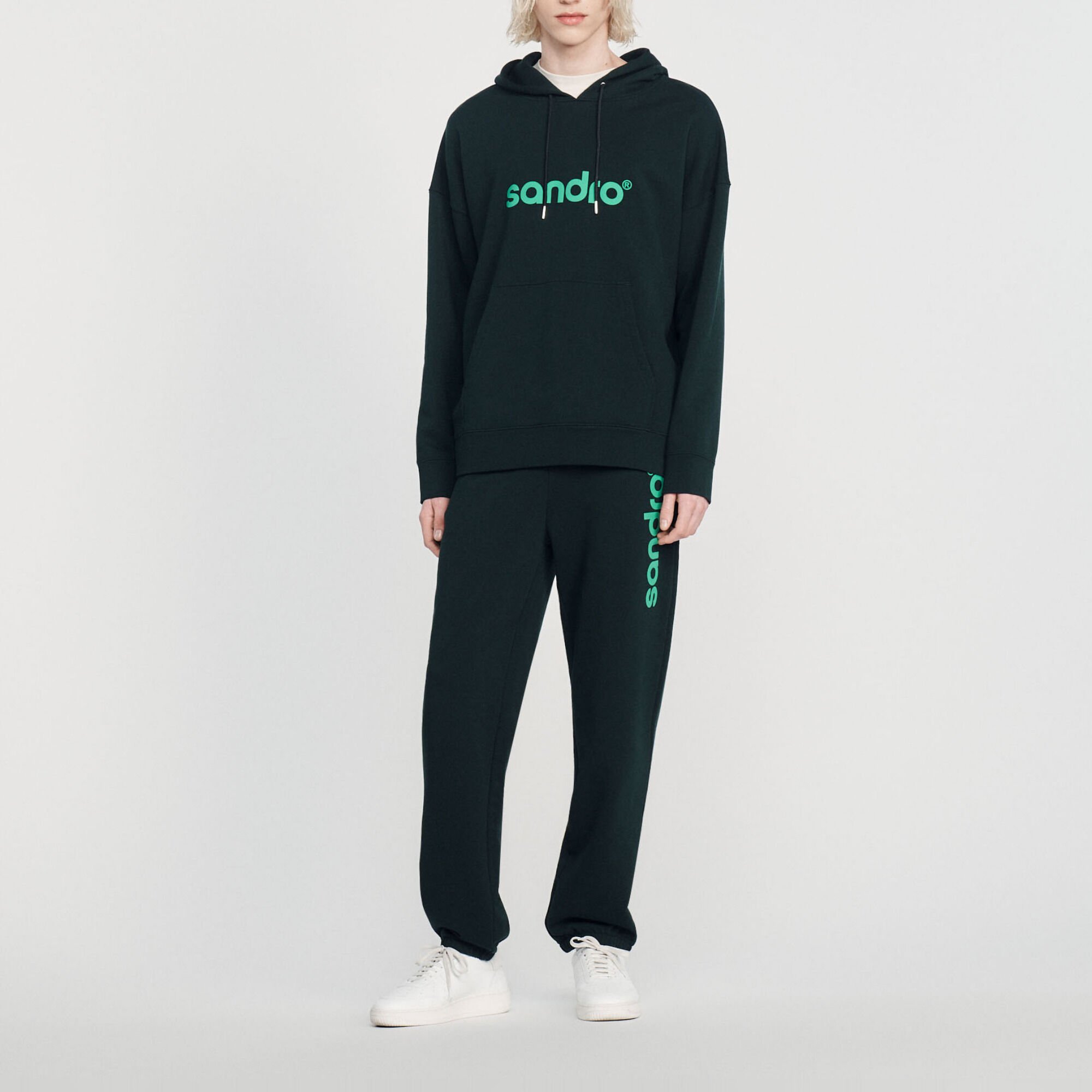 Hoodie oversize à logo