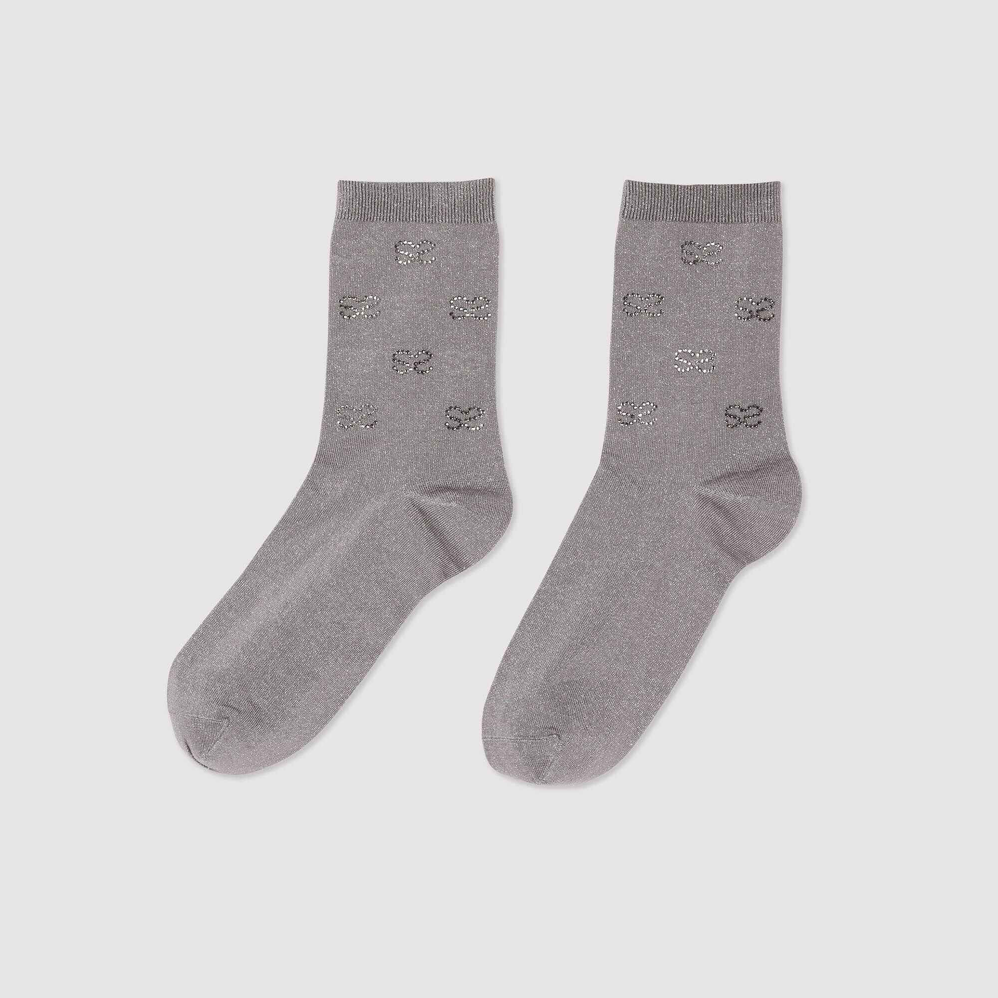 Chaussettes strassees