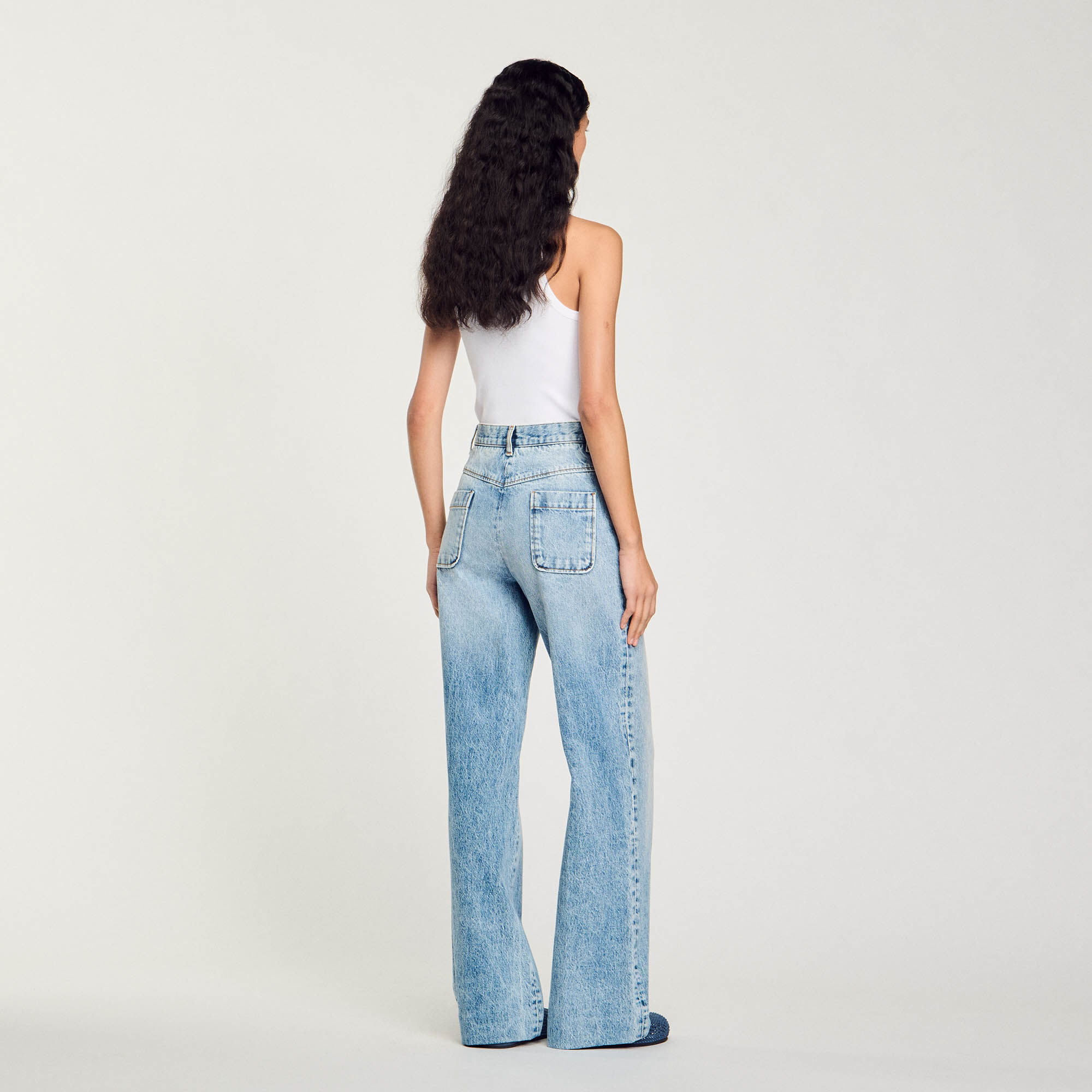 Jean taille haute
