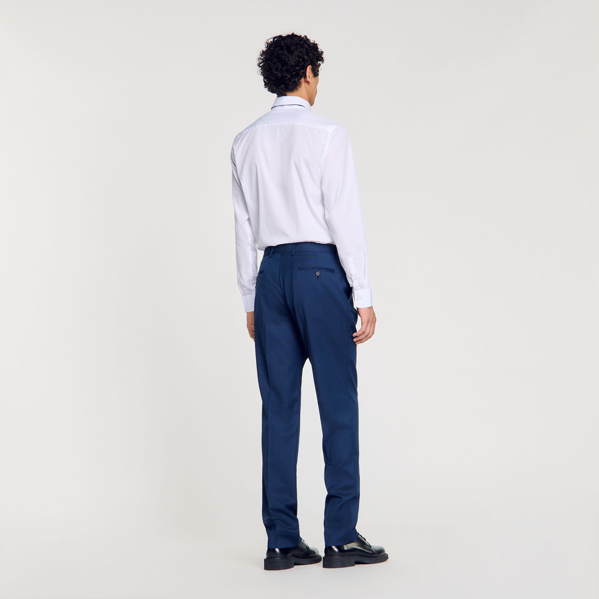 Pantalon de costume en laine