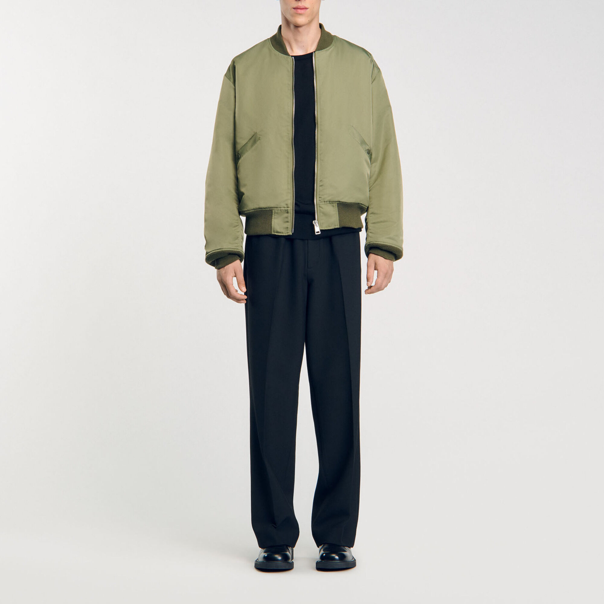 Bomber zipp&eacute; - Homme | Sandro Paris
