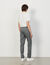 Pantalon à ceinture élastiquée