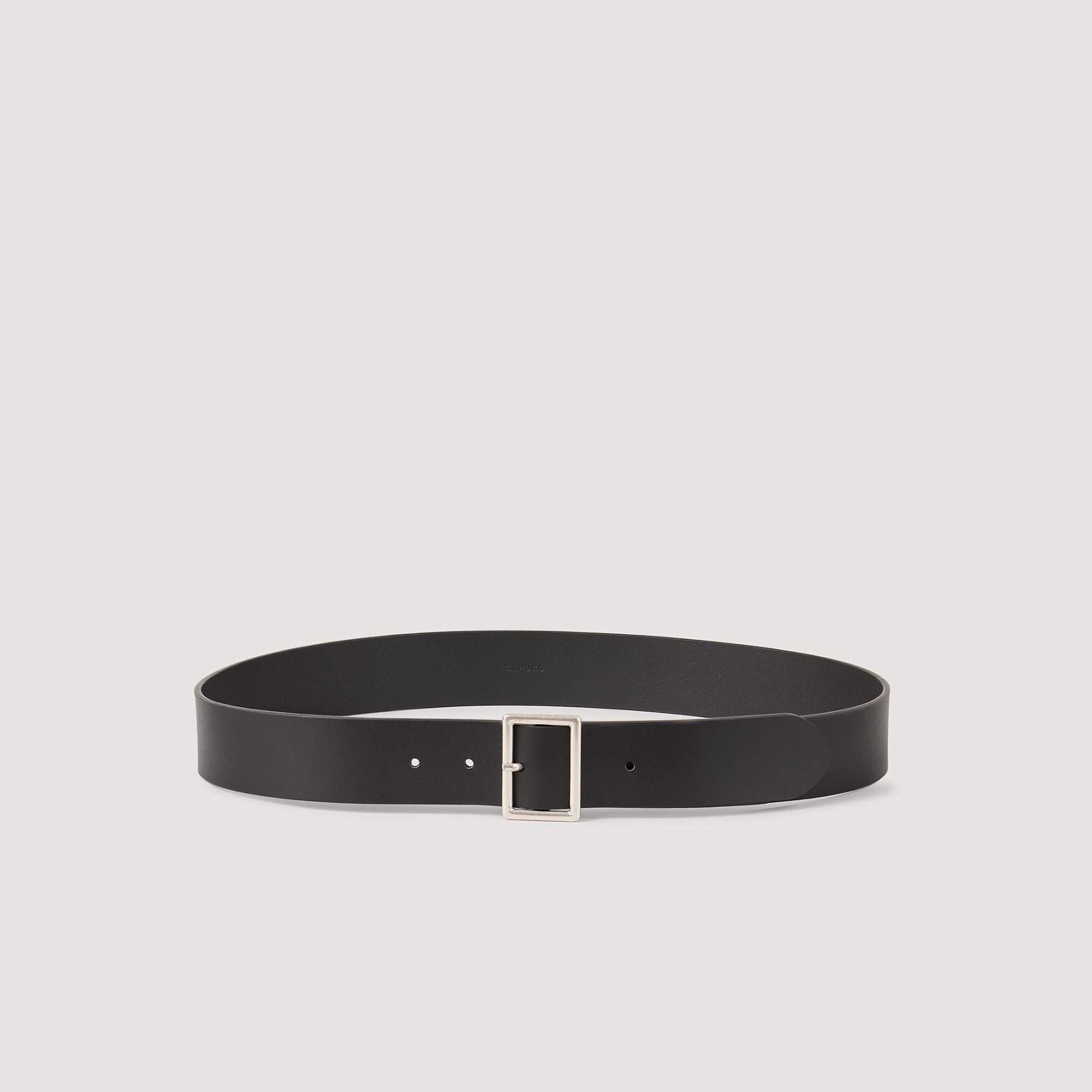 Ceinture en cuir - Homme | Sandro Paris