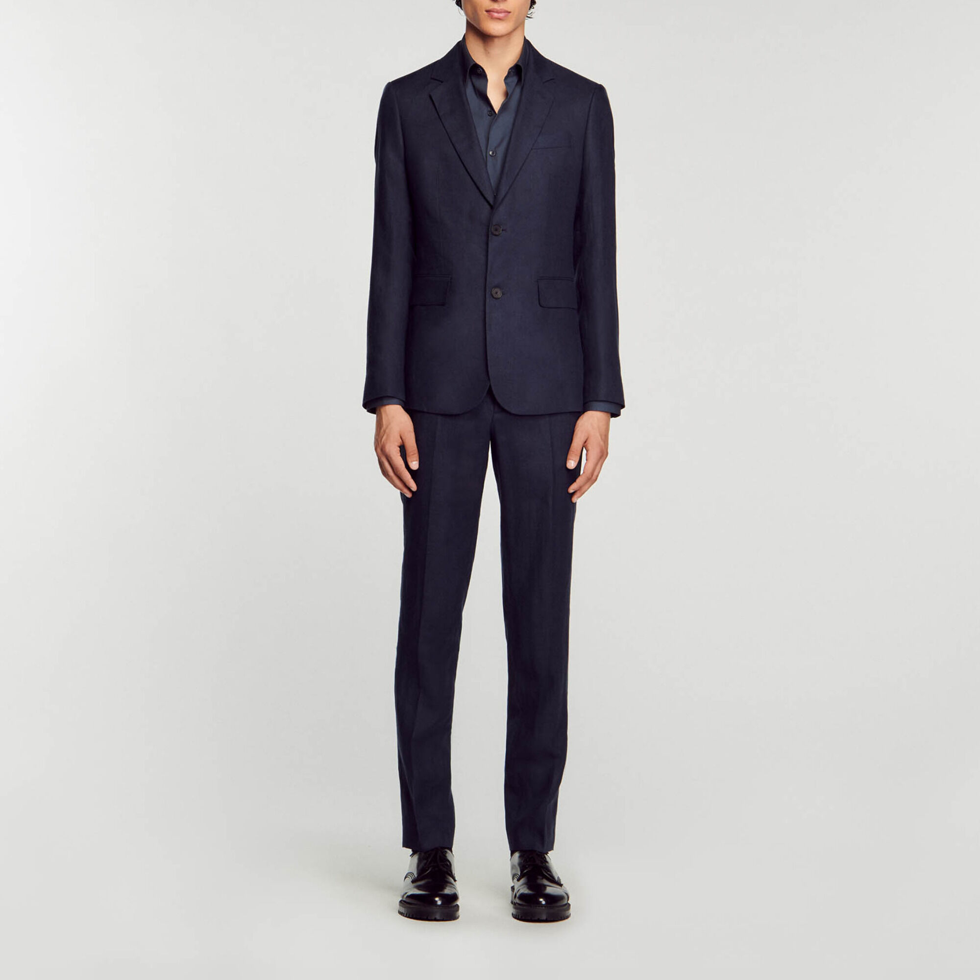 Veste de costume en lin