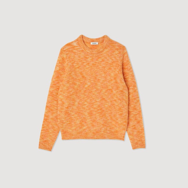 Pull en laine à col rond