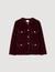 Veste double face boutonnée