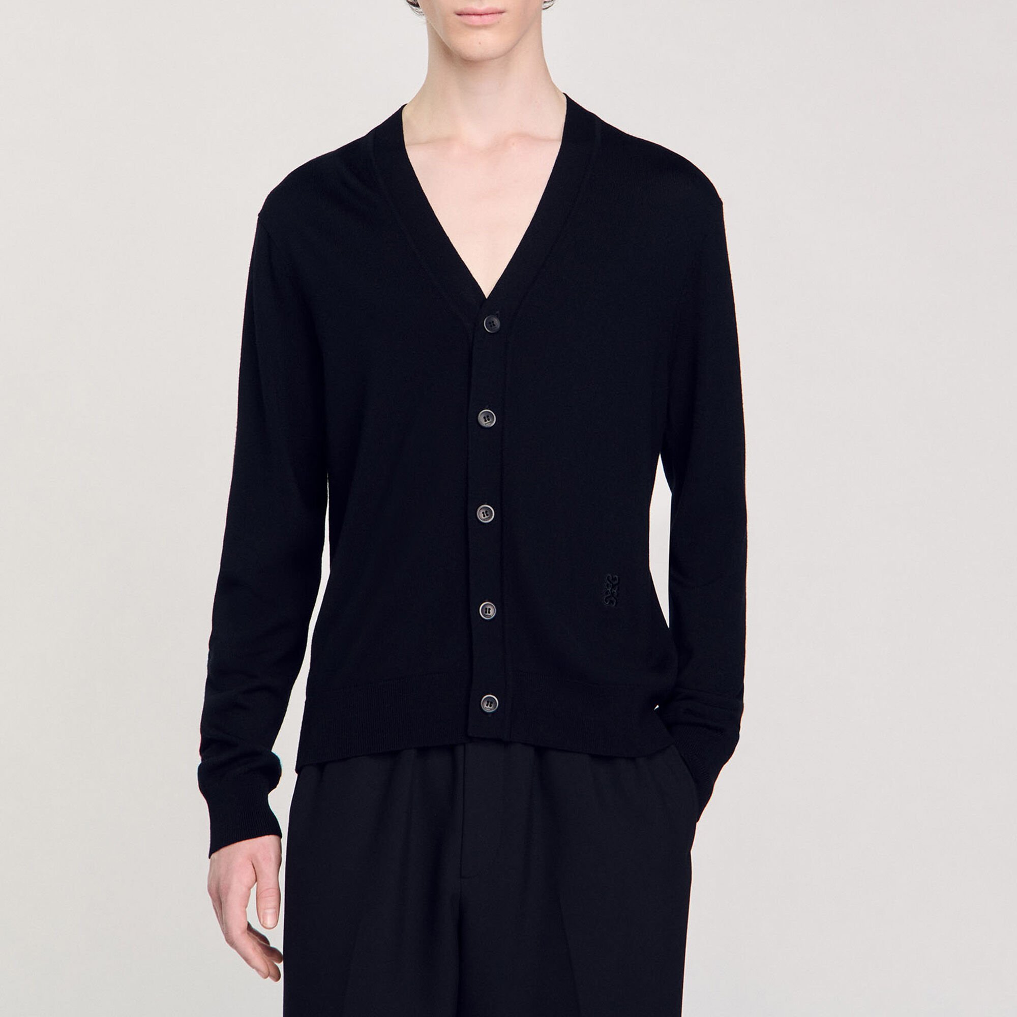 Cardigan en laine