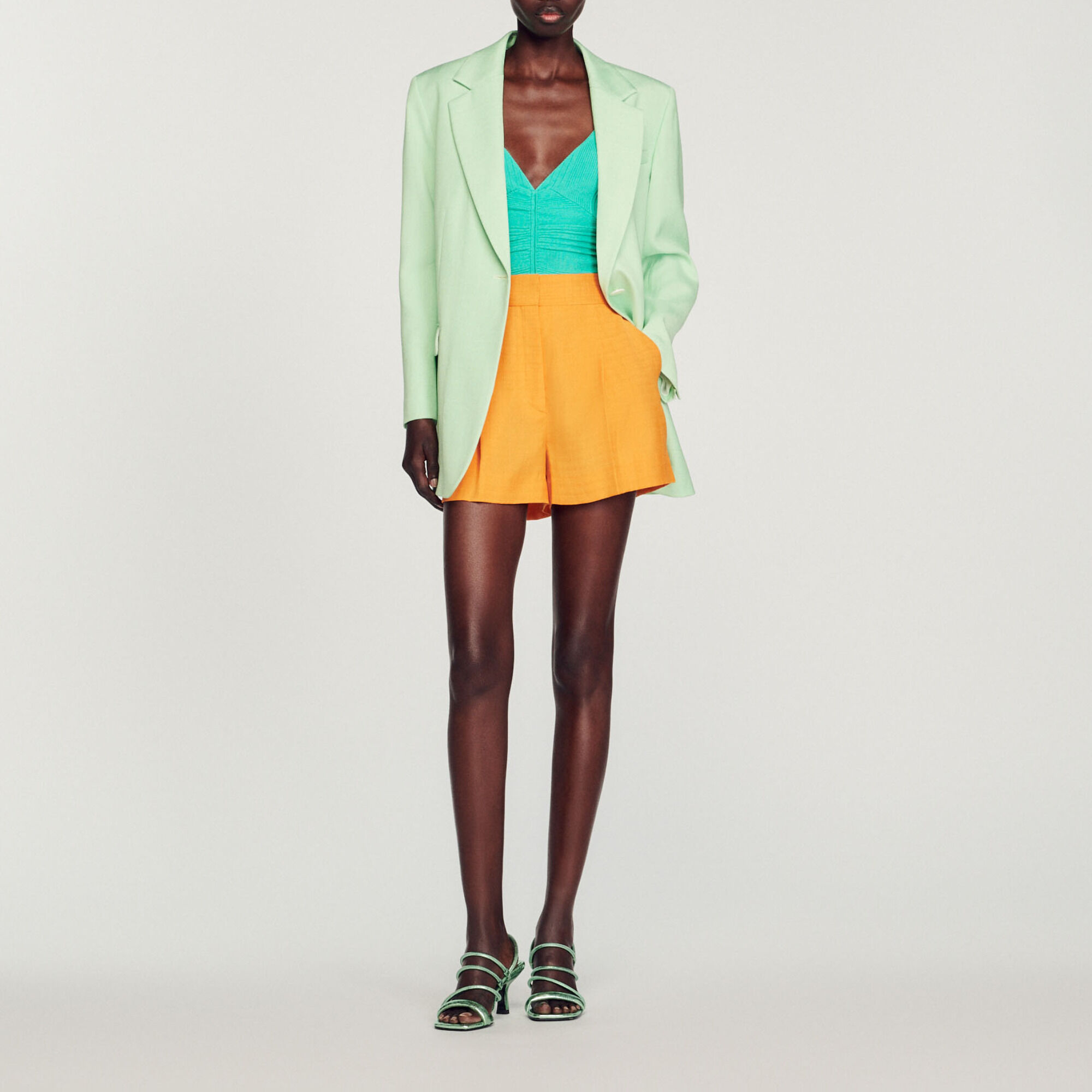Veste de tailleur Green Women Sandro Paris